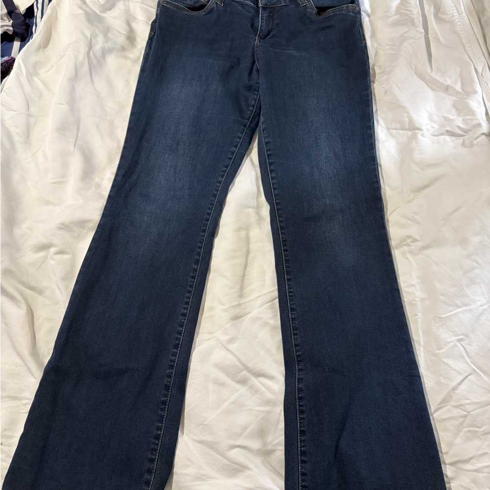 KUT from the Kloth Size 12 Natalie Bootcut Dark Wash Denim Jeans